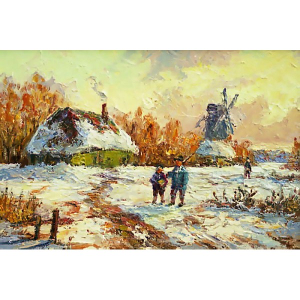 "Хоженой тропой", холст, масло, 2002 г.