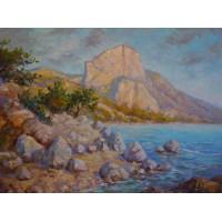 "Крым. Гора Батилиман", холст, масло, 60x80 см, 2016 г.