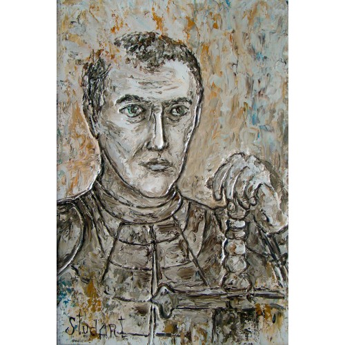 "Автопортрет", холст, масло, 60x45 см, 2011 г.