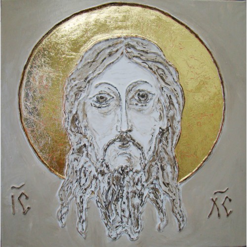 "Спаситель" холст, масло, 50x50, 2009 г.