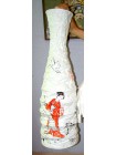 "Японское" Роспись плафона освещения. Рисовая бумага, тушь, акрил. 90 - 30 см, 2007 г.