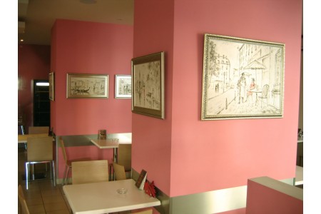 Экспозиции работ Студеникина Ю.А. в ресторанах и кафе