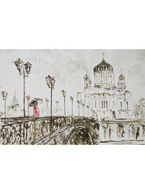 "Ранжир фонарей", холст, масло, 40x60 см, 2008 г.