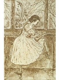 "В образе", холст, масло, 60x40 см, 2008 г.